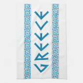 griekenland natiestatensymbool griekse trave theedoek (Verticaal)