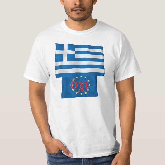 Griekenland NO T-shirt (Voorkant)