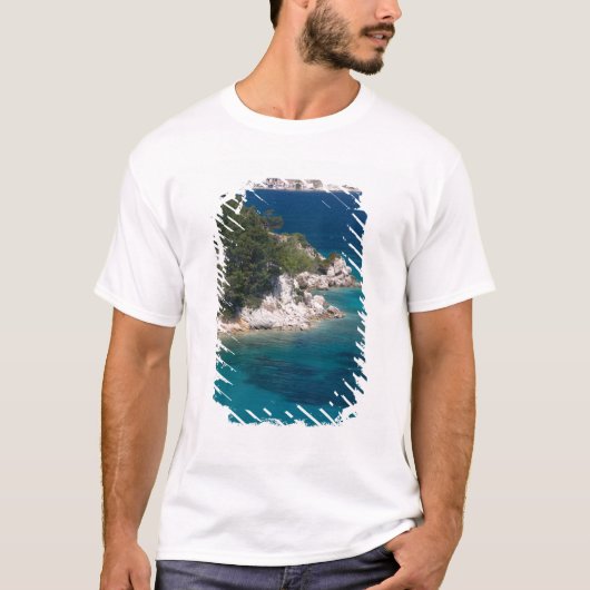GRIEKENLAND, noordoostelijke Egeïsche eilanden, SA T-shirt (Voorkant)