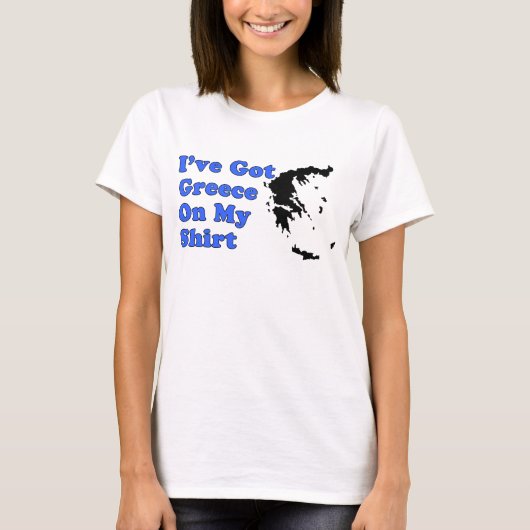 Griekenland op mijn Shirt (Voorkant)