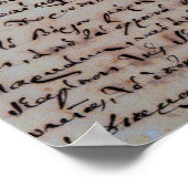 griekenland : oud griekenland schrijven tekst lett poster (Hoek)