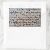 griekenland : oud griekenland schrijven tekst lett rechthoekige sticker (Tas)