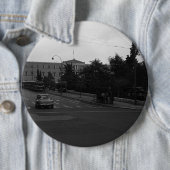  Griekenland oud paleis Athene 1970 Ronde Button 6,0 Cm (In situ)