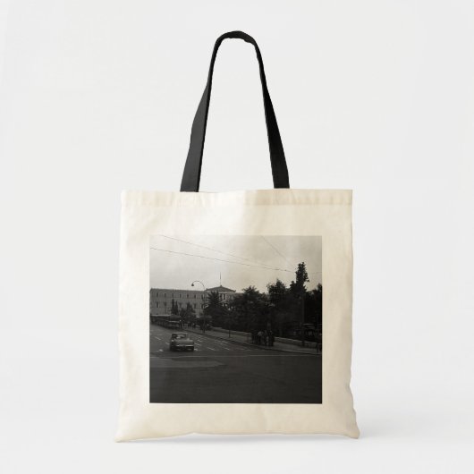 Griekenland oud paleis Athene 1970 Tote Bag (Voorkant)