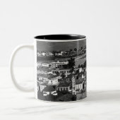  Griekenland - oud paleis van Delphi Athene Tweekleurige Koffiemok (Links)