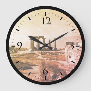 Griekenland Oude Korinthe Apollo tempelhorloge Grote Klok