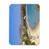 Griekenland, Paros Island, Krios Beach van bovenaf Magneet (Verticaal)