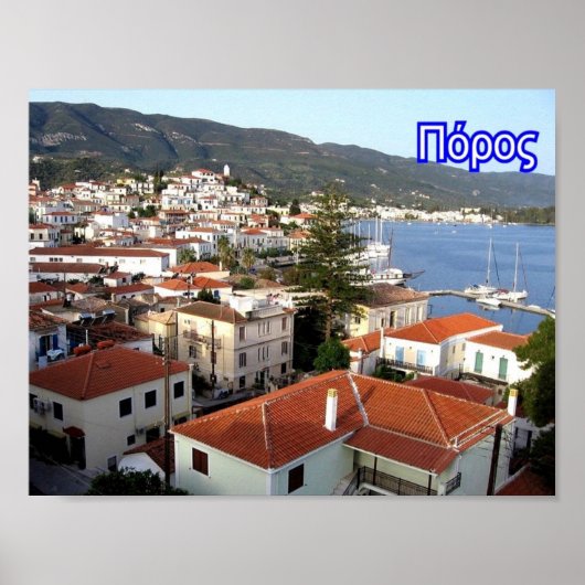 Griekenland - Paros - Poster (Voorkant)