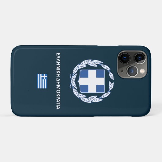 Griekenland paspoort telefoon geval Case-Mate iPhone case (Achterkant (horizontaal))