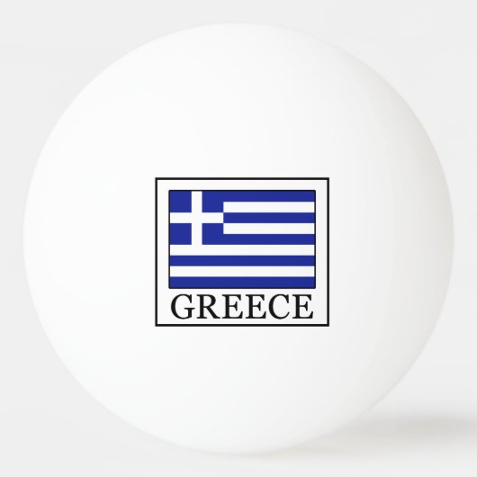 Griekenland Pingpongbal (Voorkant)