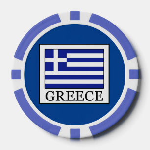 Griekenland Pokerchips