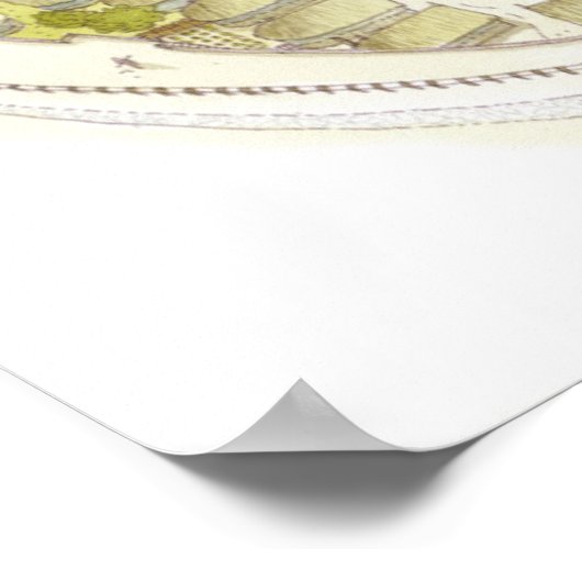 Griekenland. Polis Poster (Hoek)