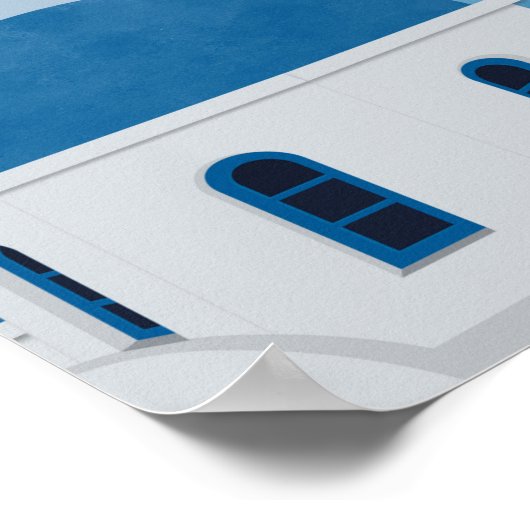 Griekenland Poster (Hoek)