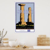 Griekenland Poster (Keuken)