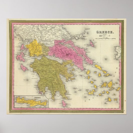 Griekenland Poster (Voorkant)