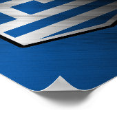 Griekenland Poster (Hoek)