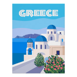 Griekenland Poster Reizen Santorini Grieks