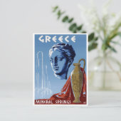 Griekenland Poster voor het terugzetten van ertsen Briefkaart (Staand voorkant)