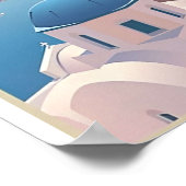 -Griekenland Posters voor het reizen over de zee (Hoek)