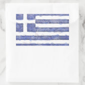 Griekenland Rechthoekige Sticker (Tas)