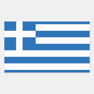 Griekenland Rechthoekige Sticker