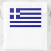 GRIEKENLAND RECHTHOEKIGE STICKER (Tas)