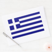 GRIEKENLAND RECHTHOEKIGE STICKER (Envelop)