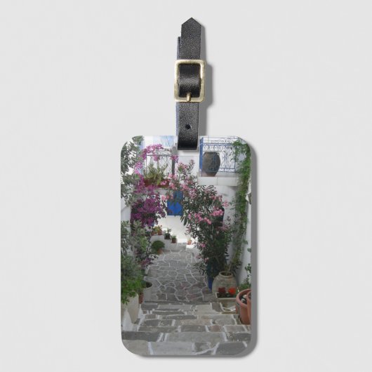 Griekenland reisbestemming Bagagelabel (Voorkant (verticaal))