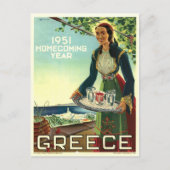  Griekenland Reiseilanden Santorini Mykonos Briefkaart (Voorkant)