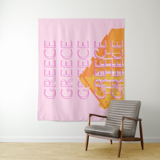 Griekenland, Reiskunst, Roze Wandkleed (In situ)