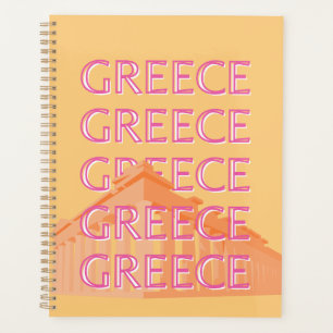 Griekenland Reiskunst, Zomerreizen Kunst, Sinaasap Planner