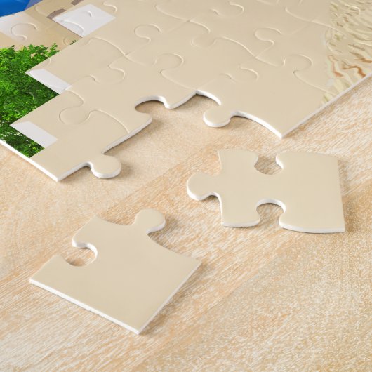 Griekenland - reisposter Puzzle Legpuzzel (Zijkant)