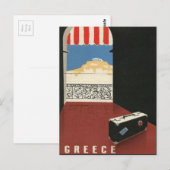  Griekenland Reizen Athene Parthenon Tempel Briefkaart (Voorkant / Achterkant)