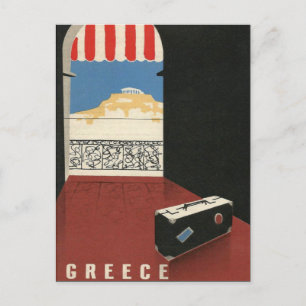  Griekenland reizen Athene Parthenon tempel Briefkaart