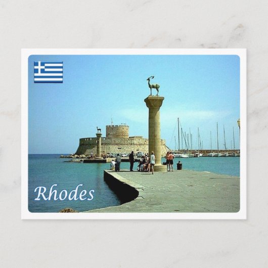 Griekenland - Rhodes - Briefkaart (Voorkant)