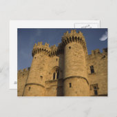 Griekenland, Rhodes Town. Uitzicht van het paleis  Briefkaart (Voorkant / Achterkant)