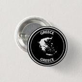 Griekenland Ronde Button 3,2 Cm (Voorkant /achterkant)