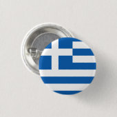 Griekenland Ronde Button 3,2 Cm (Voorkant /achterkant)