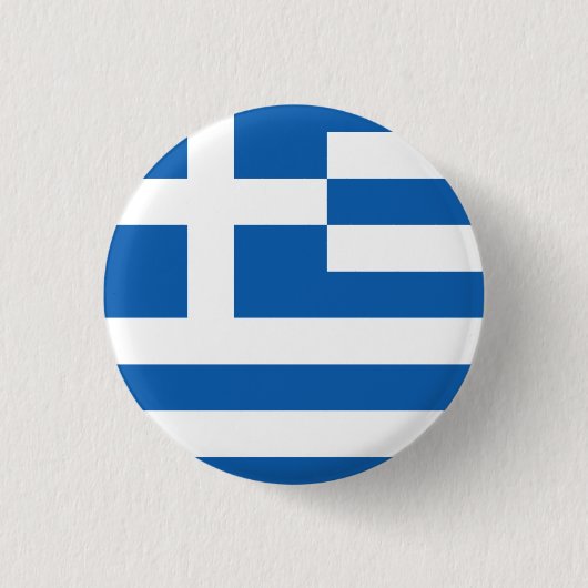 Griekenland Ronde Button 3,2 Cm (Voorkant)