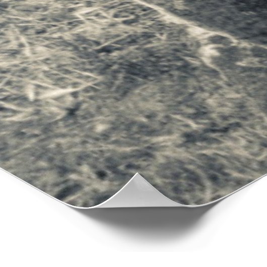 Griekenland, ruïnes van de oude stad poster (Hoek)