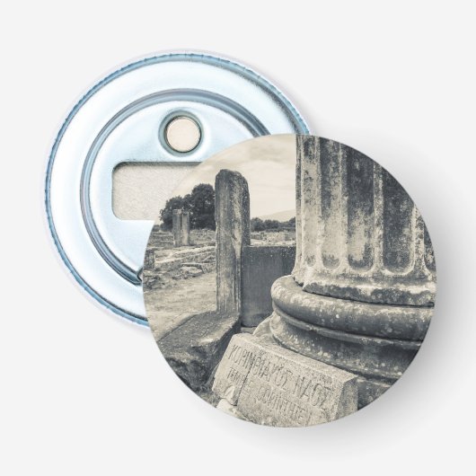 Griekenland, ruïnes van oude stad button flesopener (Voorkant)