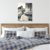 Griekenland, ruïnes van oude stad canvas afdruk (Insitu (Slaapkamer))