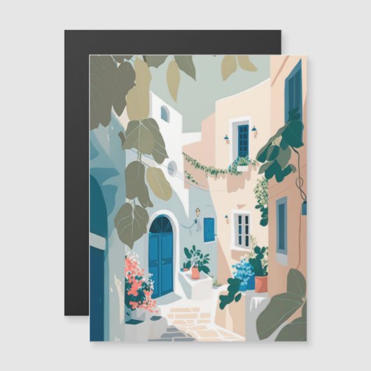 Griekenland Santorini (Voorkant / Achterkant)