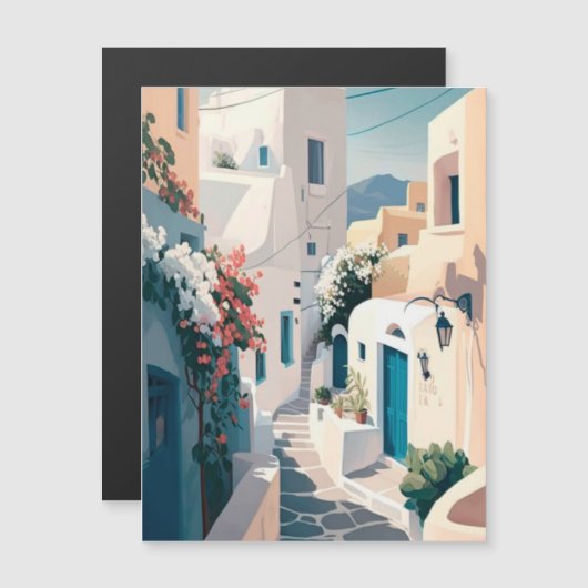 Griekenland Santorini (Voorkant / Achterkant)