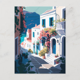 Griekenland Santorini Briefkaart