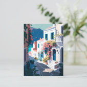 Griekenland Santorini Briefkaart (Staand voorkant)