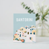 Griekenland Santorini Briefkaart (Staand voorkant)