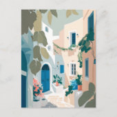 Griekenland Santorini Briefkaart (Voorkant)