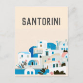 Griekenland Santorini Briefkaart (Voorkant)