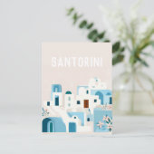 Griekenland Santorini Briefkaart (Staand voorkant)